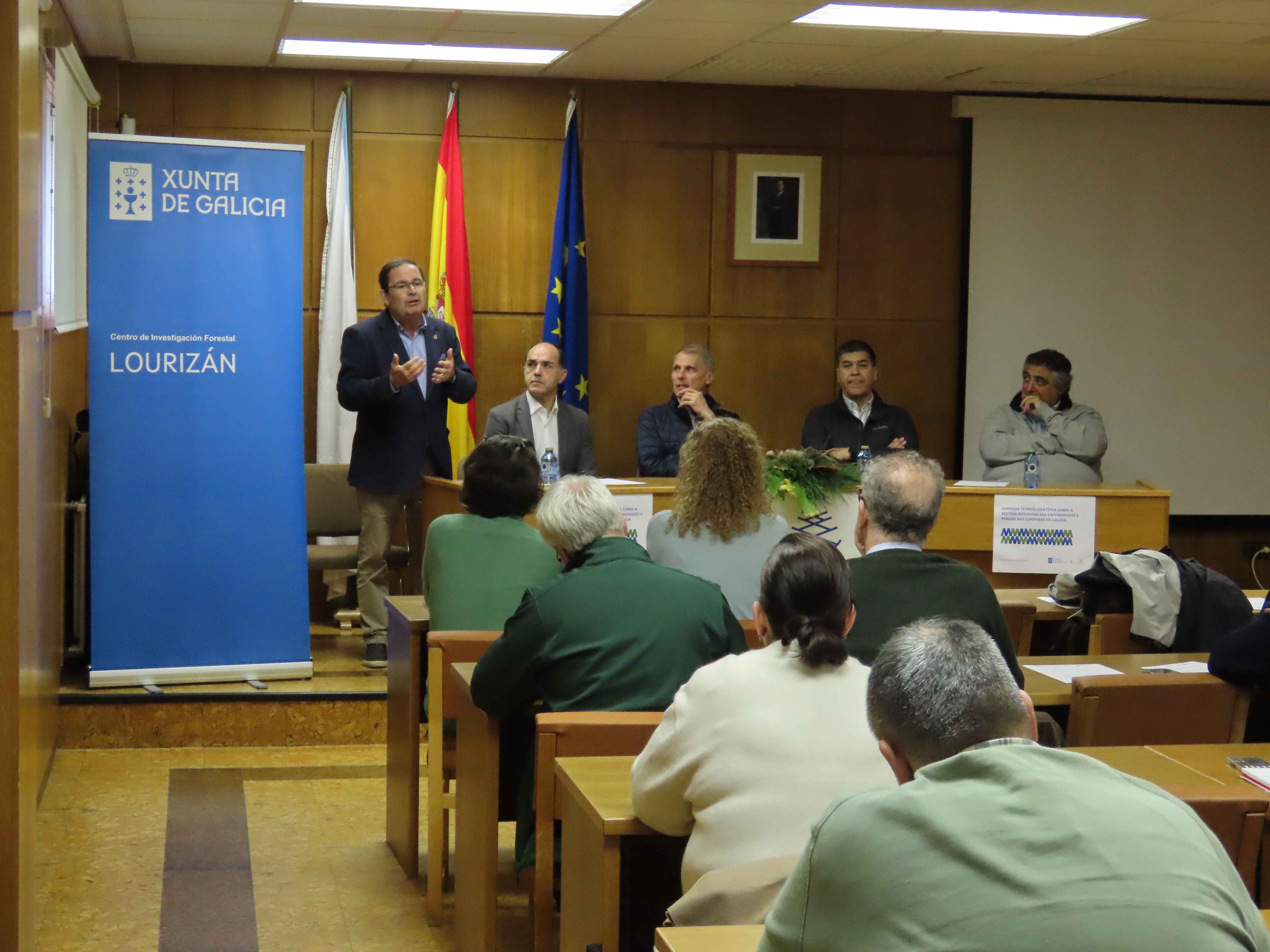 O Centro de Investigaci&oacute;n Forestal de Louriz&aacute;n acolle unha xornada t&eacute;cnica sobre como mellorar os pi&ntilde;eirais galegos ante as ameazas de enfermidades e pragas